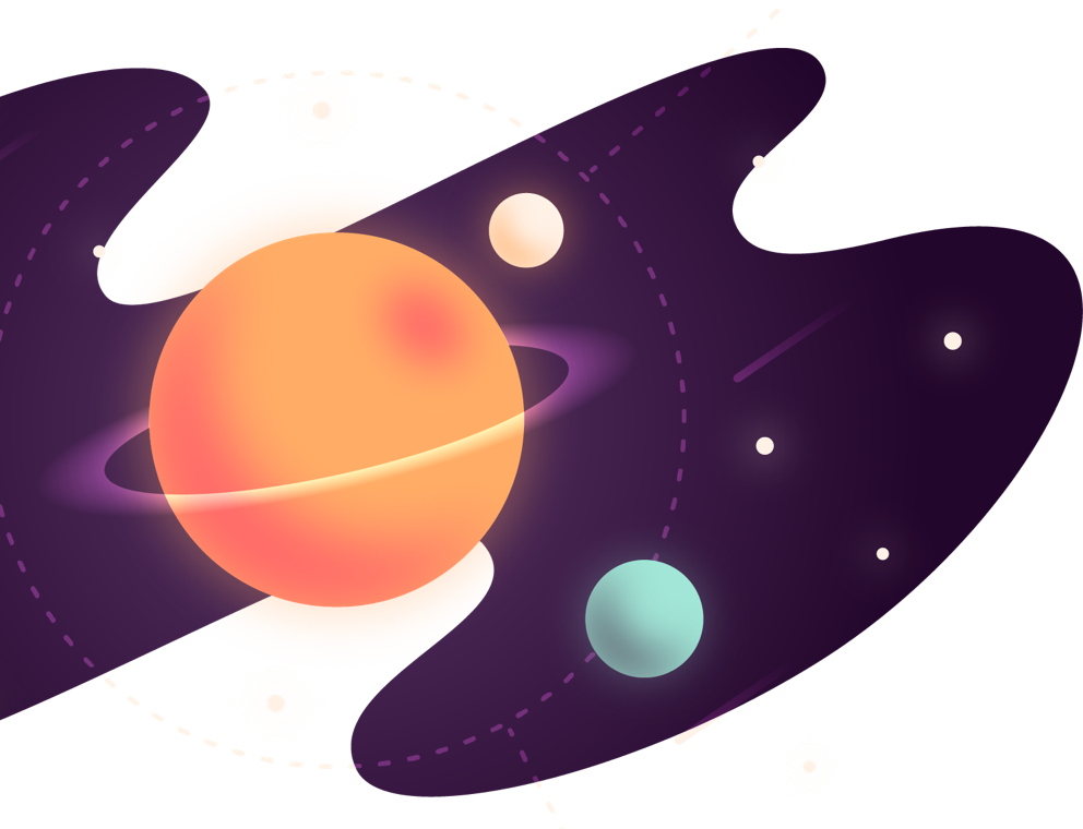 Universe Style Illustration